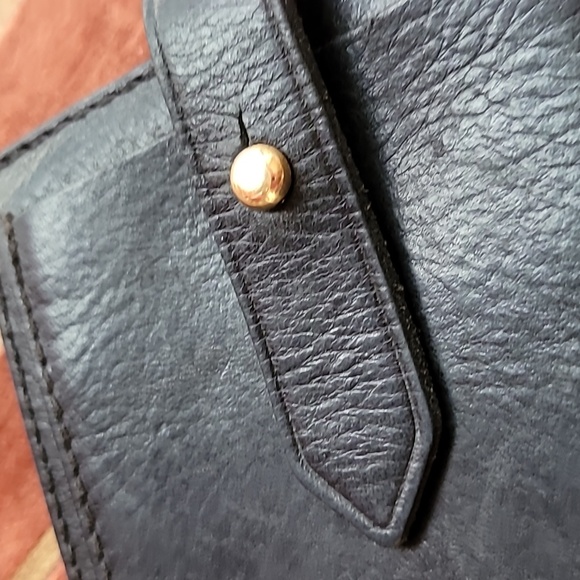 Madewell Post Billfold Wallet Leather Sold Out - Picture 6 of 9